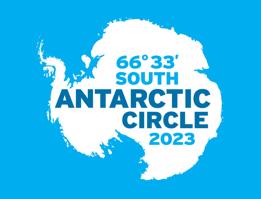 Antarctica Polar Circle Crossing Flag - 2023