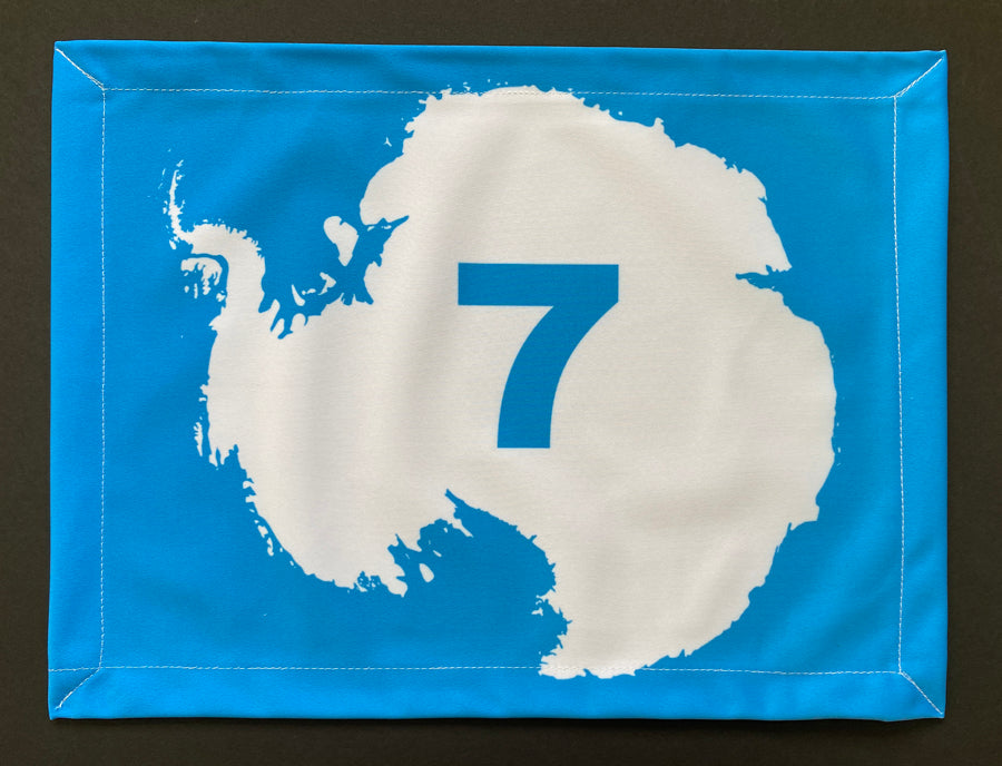 Antarctica 7th Continent Flag - # 7